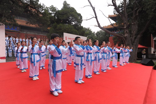 第五届北京孔庙国子监国学文化节开幕 第五届北京孔庙国子监国学文化节开幕